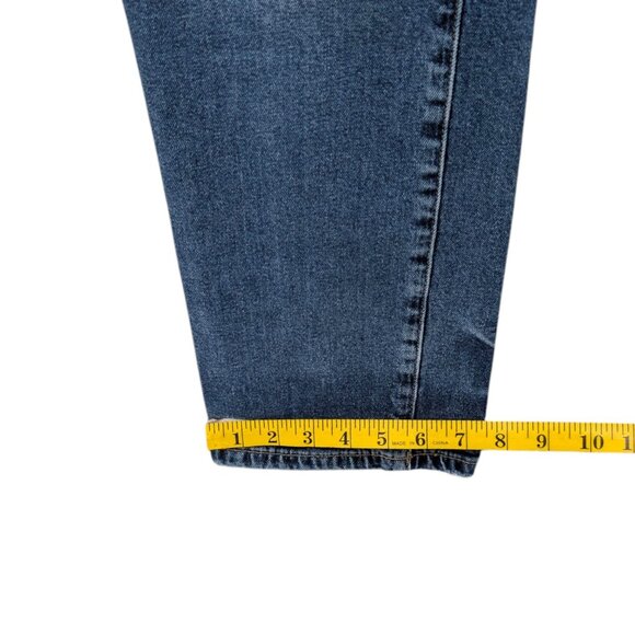 DL1961 Patti Straight Ankle Jeans Womens Blue Fisher High Rise Denim Size 29 - Picture 11 of 13